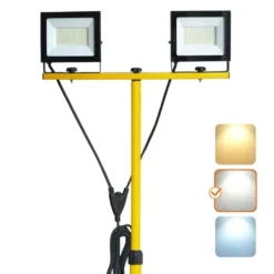 LED Arbejdslampe | 2x50W | 4000K | IP54