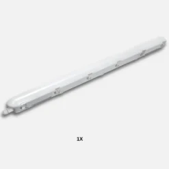 LED Armatur 120cm | 4000K | 6300lm | 36W | IP66 | 175 lm/W | Gennemfortrådet | NEXFORCE N2