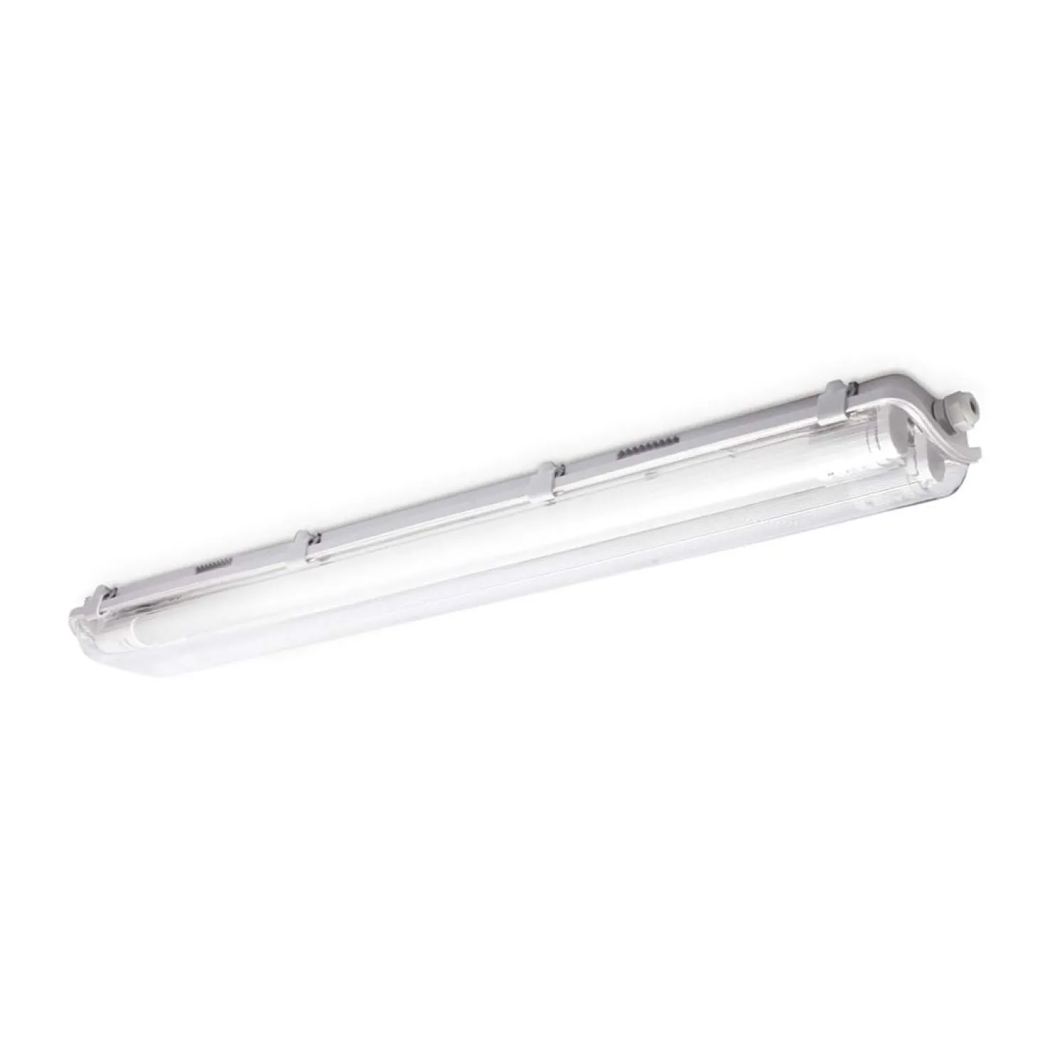 LED Armatur 60cm | Lysstofrør Armatur | 2x9W | 1800lm | 4000K