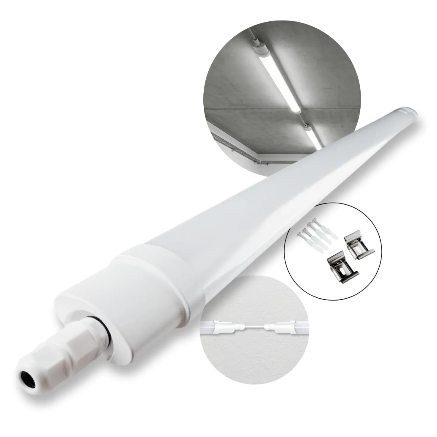 LED Armatur | 120cm | 36W | 4000K | IP65