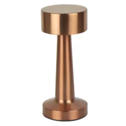LED Bordlampe | 4-Pak | Genopladelig | CCT | USB | Rosaguld | 1W