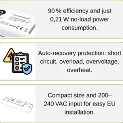 LED Driver 12V / Transformer | 0-75W | 6,25A