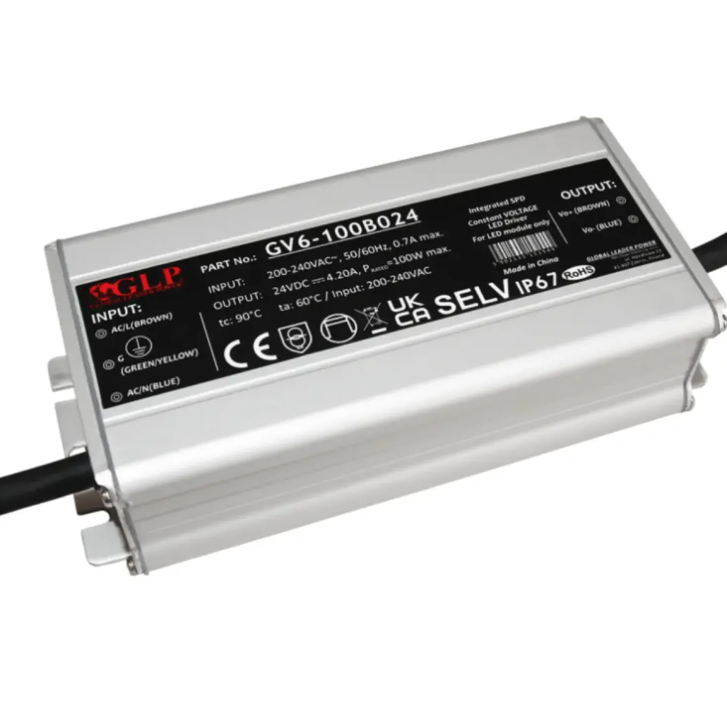 LED Driver 24V / Transformer | 0-100W | 4,2A | IP67