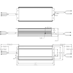 LED Driver 24V / Transformer | 0-100W | 4,2A | IP67
