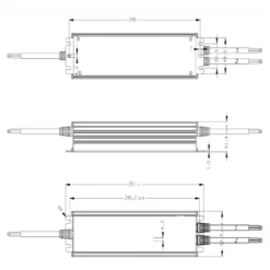 LED Driver 12V / Transformer | 0-290W | 24,16A | IP67