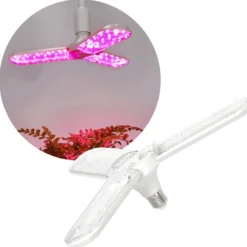 LED Grolys Pære E27 | 2-Pak | 35 PPF | 24W | PLANTY | Hvid