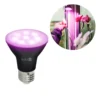 LED Grolys Pære E27 | 5 pak | 7,4 PPF | 7W | PLANTY | Sort