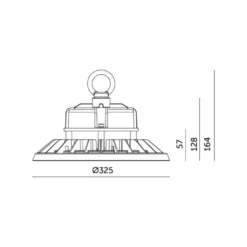 LED High Bay | Industrilampe | Dæmpbar | CCT | 28.000lm | 200W | RIO PRO