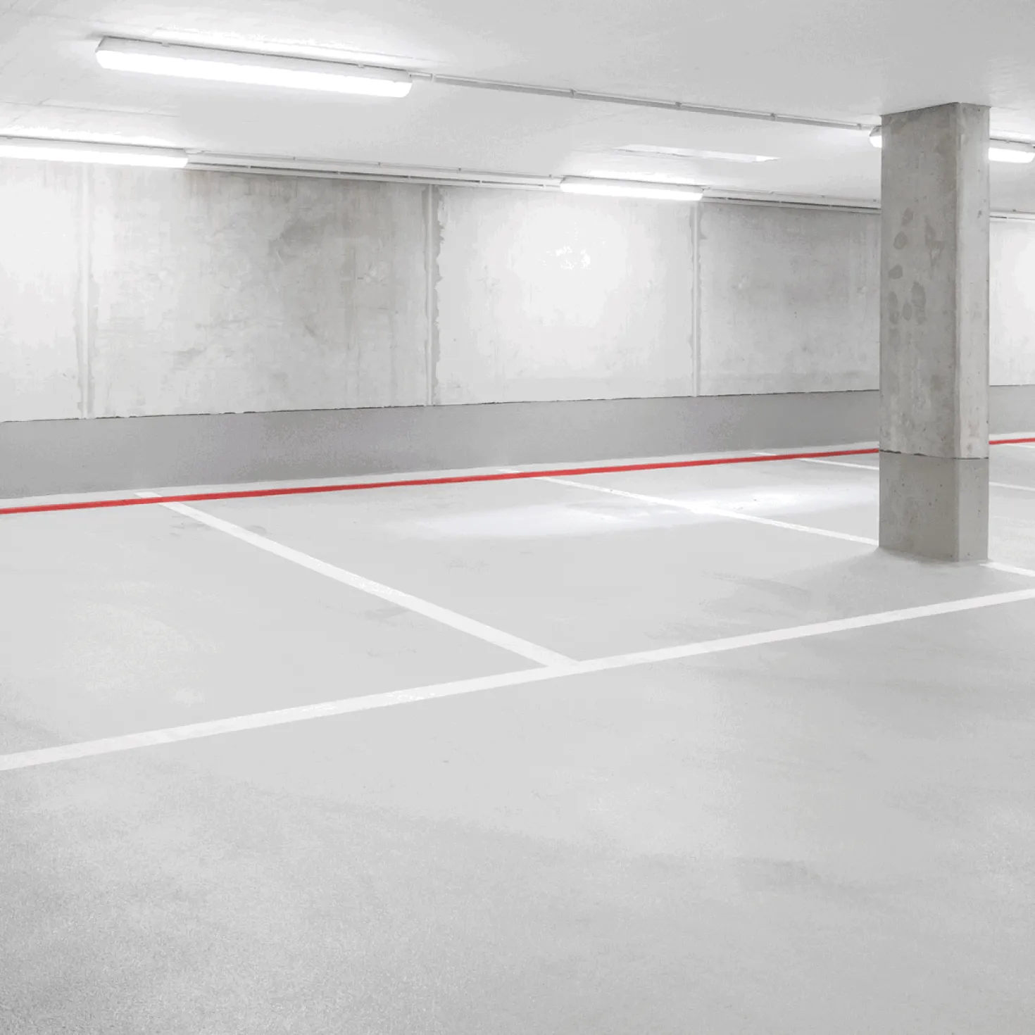 LED Industriarmatur | 150cm | IP65 | 4000K | 7040lm | 2x22W | Dobbelt Lysstofrørs armatur