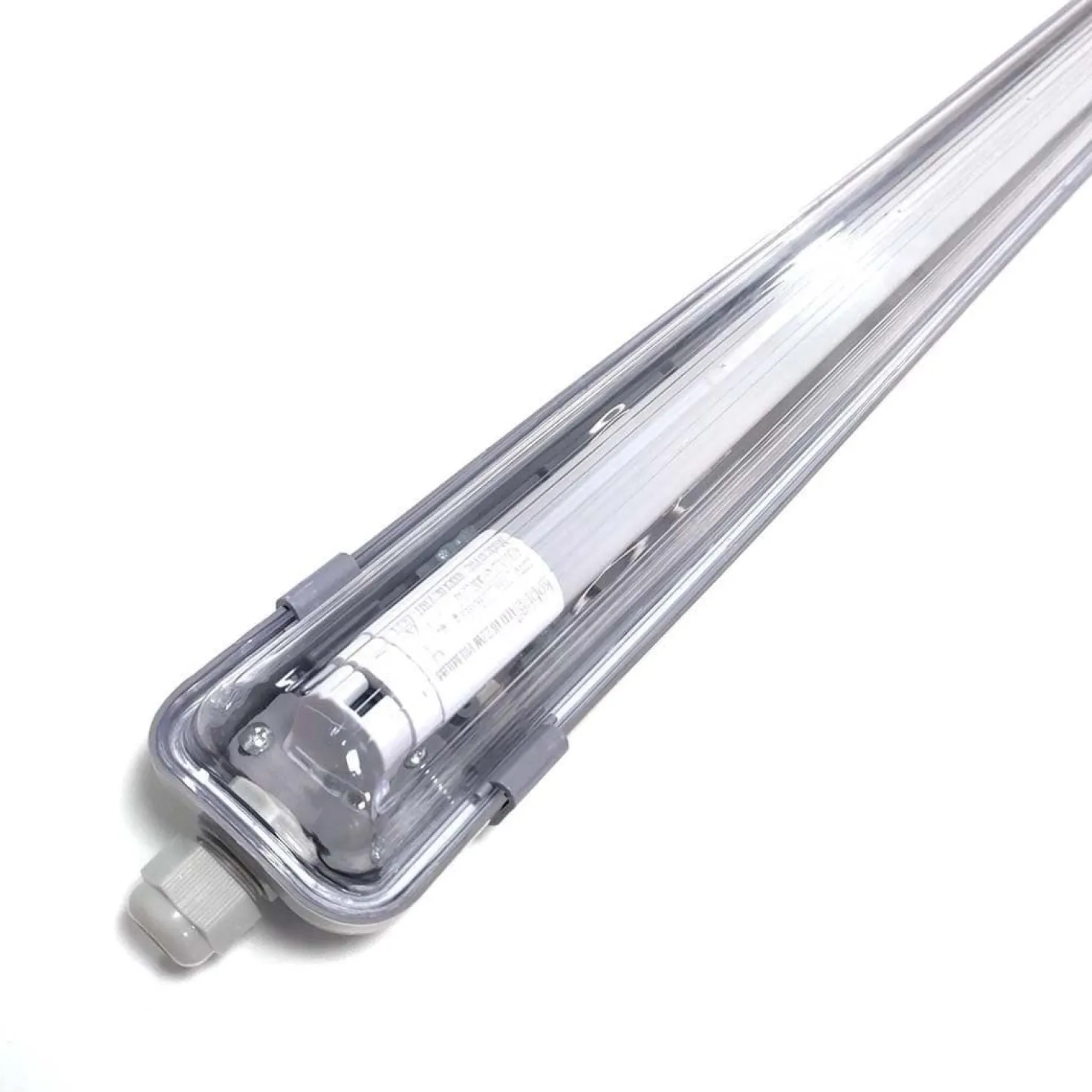 LED Industriarmatur | 150cm | IP65 | 4000K | 3520lm | 22W | Single LED armatur