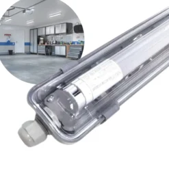 LED Industriarmatur | 150cm | IP65 | 4000K | 3520lm | 22W | Single LED armatur