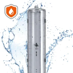 LED Industriarmatur | 120cm | IP65 | 4000K | 5760lm | 2x18W | Dobbelt Lysstofrørs armatur