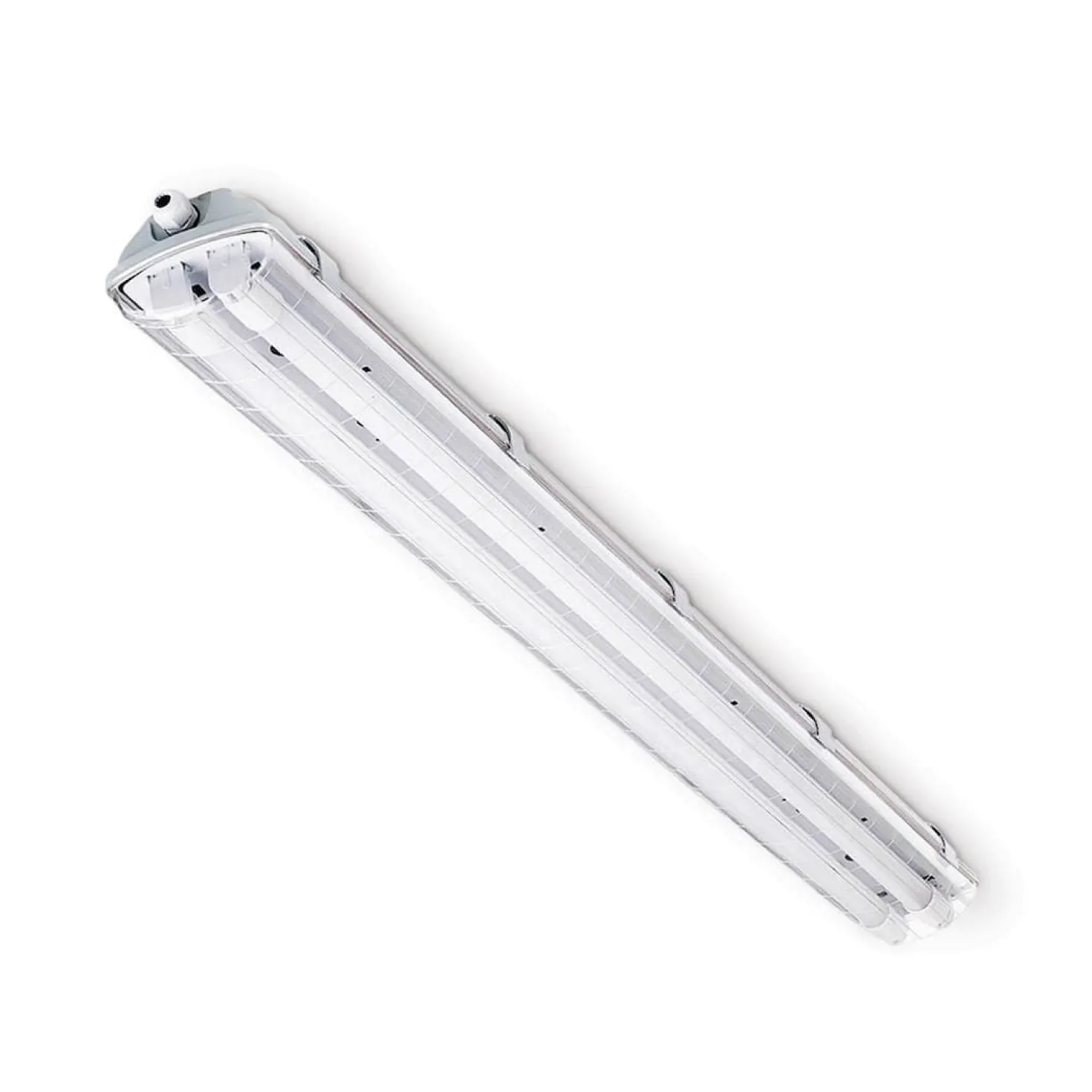LED Industriarmatur | 120cm | IP65 | 4000K | 5760lm | 2x18W | Dobbelt Lysstofrørs armatur