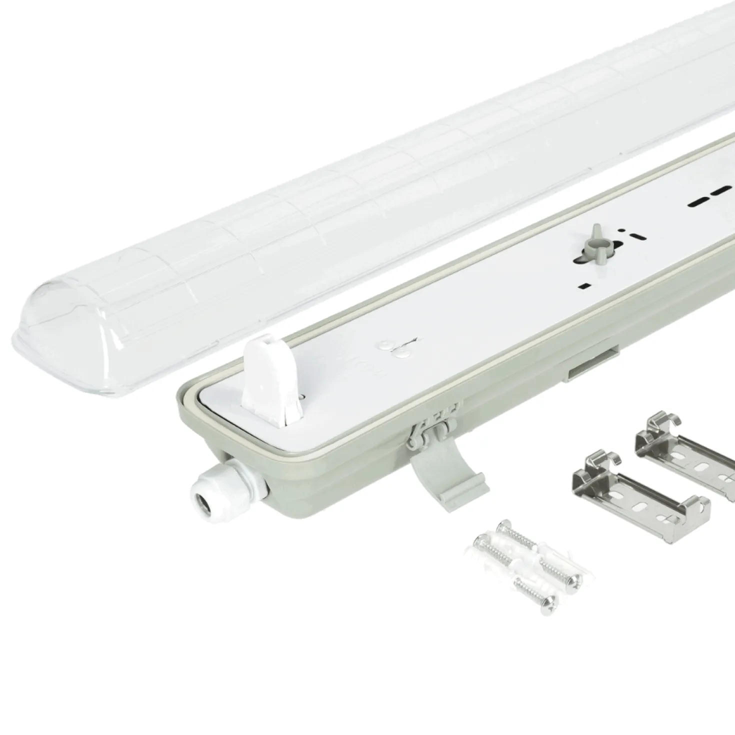 LED Industriarmatur | 120cm | IP65 | 4000K | 2880lm | 18W | Single LED armatur
