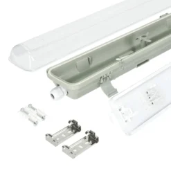 LED Industriarmatur | 120cm | IP65 | 4000K | 2880lm | 18W | Single LED armatur