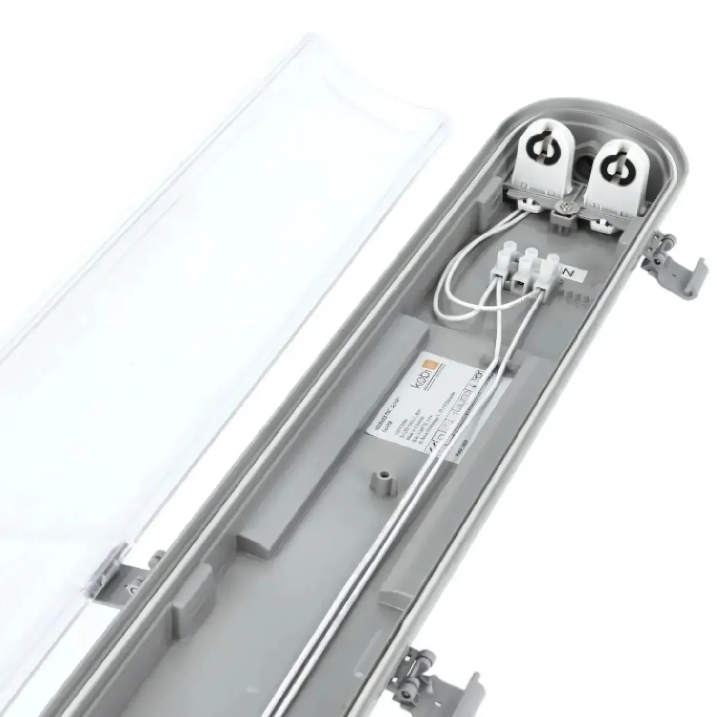 LED Industriarmatur 120cm 2x18W IP65 T8 – Dobbelt Lysstofrørs armatur – 4000K