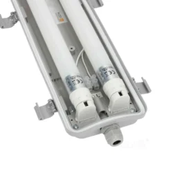 LED Industriarmatur 120cm 2x18W IP65 T8 – Dobbelt Lysstofrørs armatur – 4000K