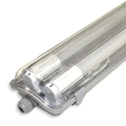 LED Industriarmatur | 6-Pak | 150cm | 2x22W | 4000K | IP65 – Dobbelt Lysstofrørs armatur
