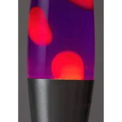 LED Lavalampe | Gul/Lilla | 40cm | Klassisk Design | LOLLIPOP3