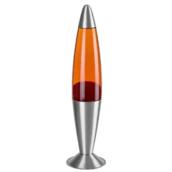LED Lavalampe | Rød/Orange | 40cm | Klassisk Design | LOLLIPOP3