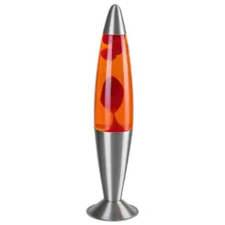 LED Lavalampe | Rød/Orange | 40cm | Klassisk Design | LOLLIPOP3
