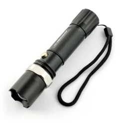 LED lommelygte CREE Q5 | 250 Lumen | AAA Batteri | Zoom funktion | 3 lysindstillinger