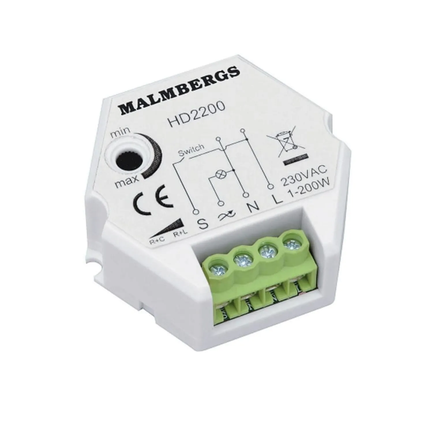 LED Lysdæmper Dåse HD2200 1-150W