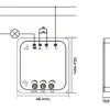 LED lysdæmper | 2-Pak | 15-250V | Max 400W | Box Dimmer Switch