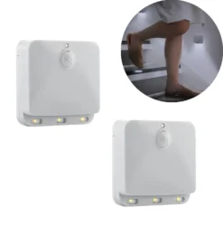 LED Lys med bevægelsessensor | 2 Stk. | Lys under sengen | AAA batteri