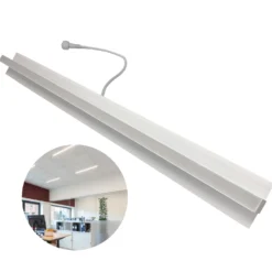 LED Lysskinne til Troldtekt | 24V | 60 cm | Planforsænket | CCT