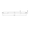 LED Lysstofrør | 849mm | T5 | 4000K | 1700lm | 11W | OSRAM
