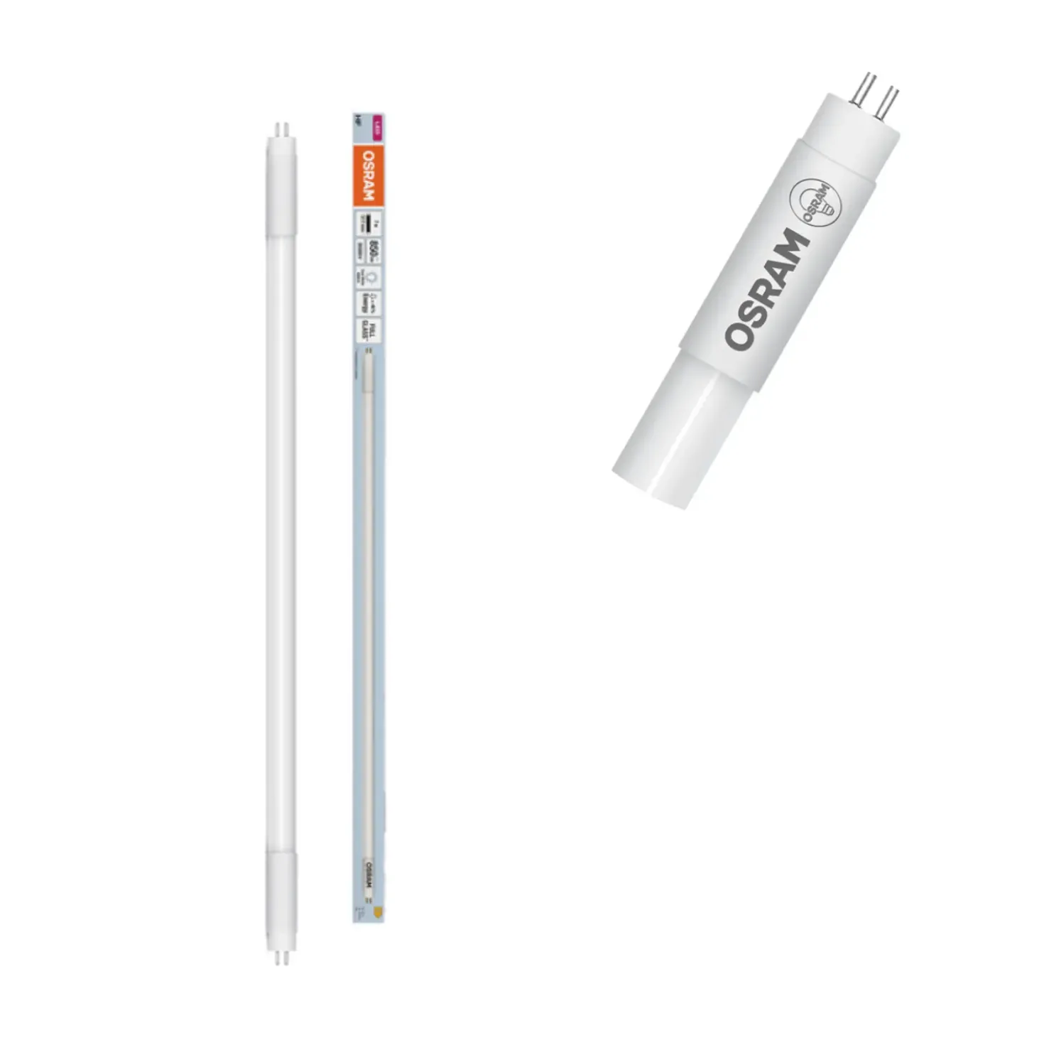 LED Lysstofrør | 517mm | T5 | 4000K | 850lm | 7W | OSRAM