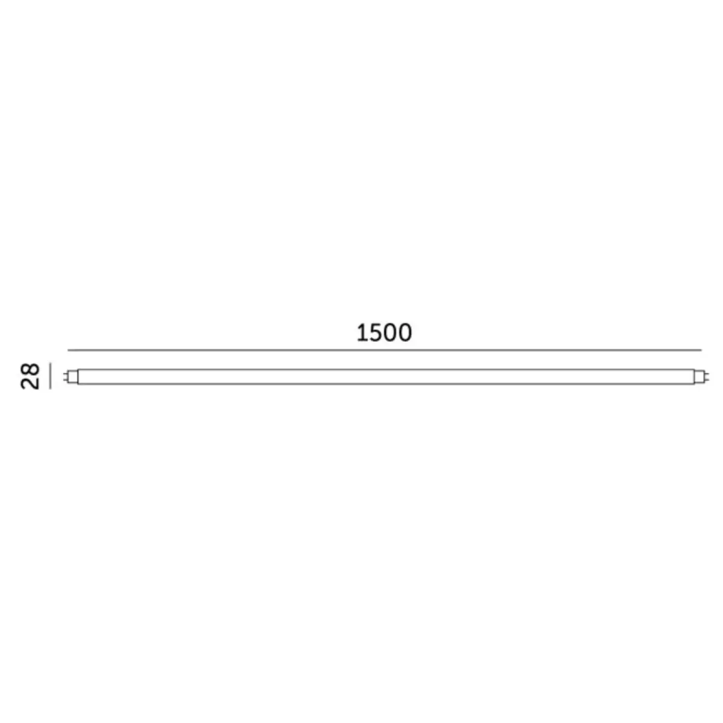 LED Lysstofrør | 10-Pak | 150cm | T8 | 6500K | 3520lm | 22W | Premium