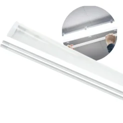 LED Lysstofrørs Armatur 120cm | 4000K | 5760lm | 2x18W | Inkl. Premium Rør