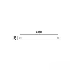 LED Lysstofrør T8 | 60cm | 6500K | 1440lm | 9W | Premium