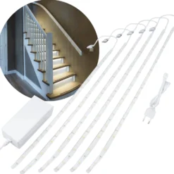 LED lys til trappetrin | 22W | 1700 lm | 2700K | IP20 | Dæmpbar | 15 stk. | 80cm