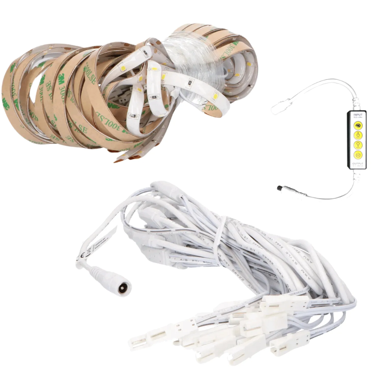 LED lys til trappetrin | 22W | 1700 lm | 2700K | IP20 | Dæmpbar | 15 stk. | 80cm