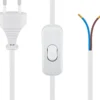 Ledning med afbryder | Hvid | 1,5m (51349)
