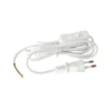 Ledning med Afbryder | 460W | 2,5m | Hvid