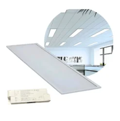 LED Panel 30x120 | 3000K | 3640lm | 26W | BRIGHT | UGR19 | Zigbee | Hvid