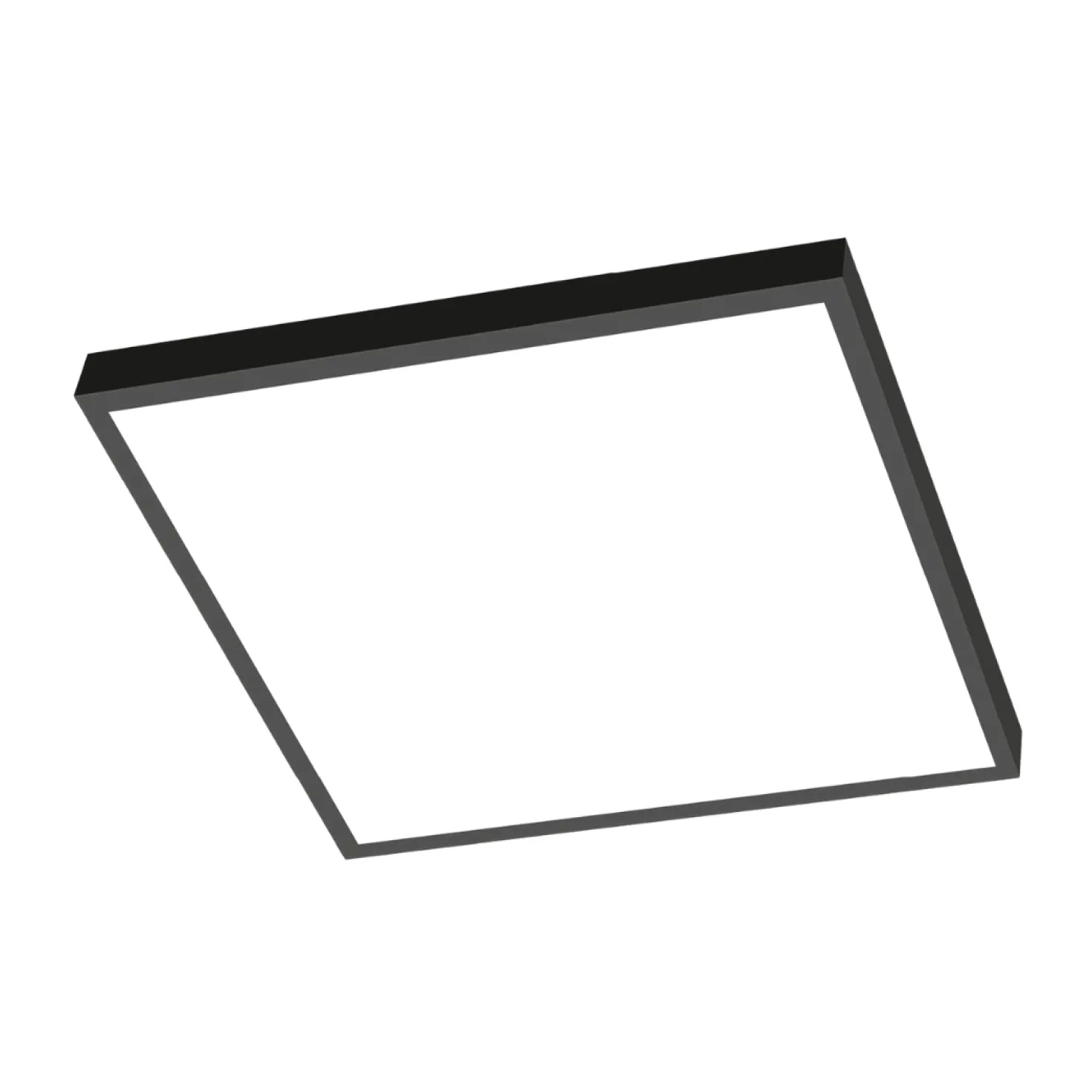 LED Panel 60x60 | 4000K | 3960lm | 36W | BRISBANE | Indbygget Ramme | Sort