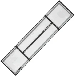 LED Panel 30x120 | 4000K | 3960lm | 36W | BRISBANE | Indbygget Ramme | Sort