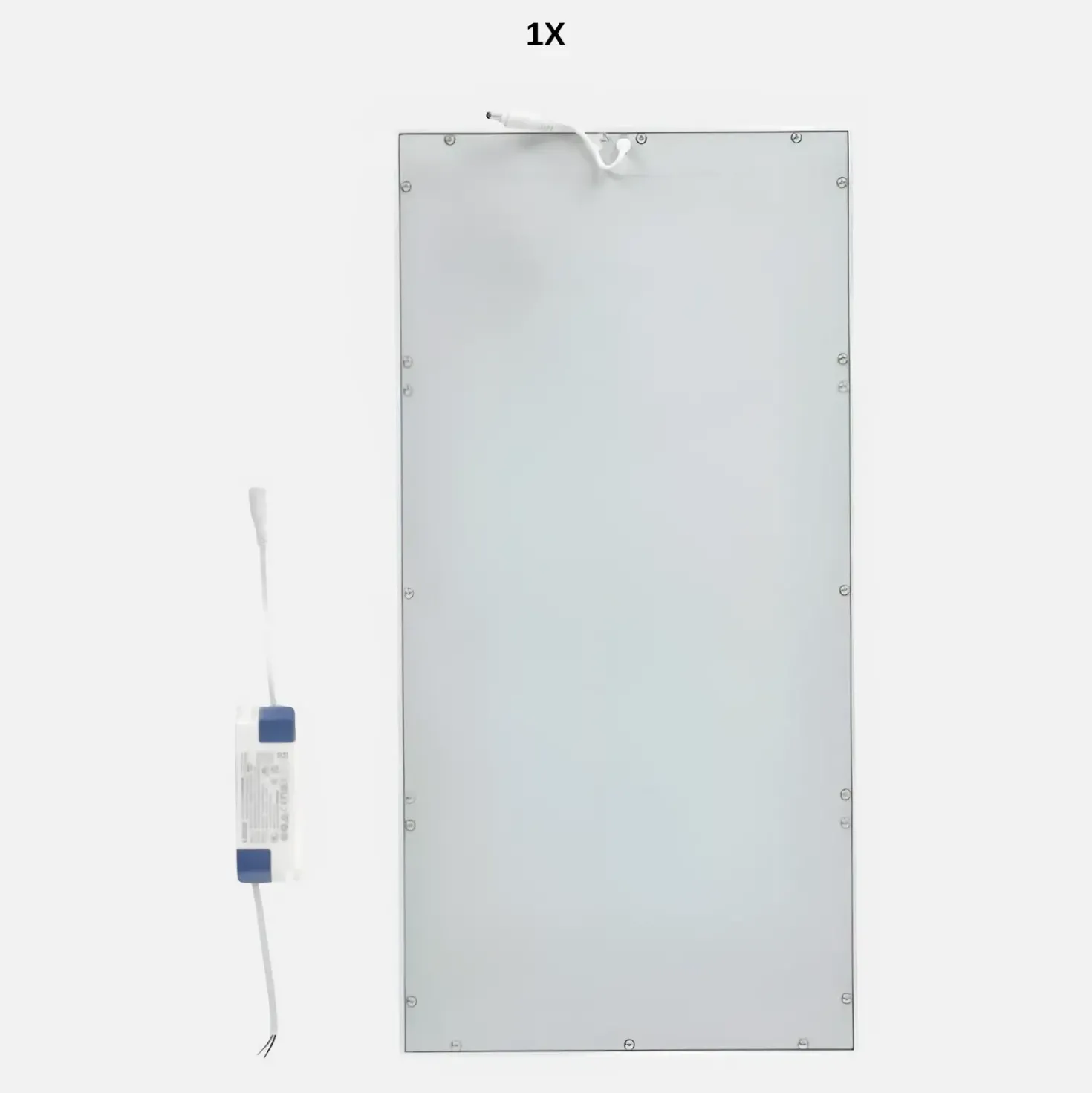 LED Panel 30x60 | 4000K | 3120lm | 25W | NELIO G2 | Inkl. Troldtektramme | Hvid