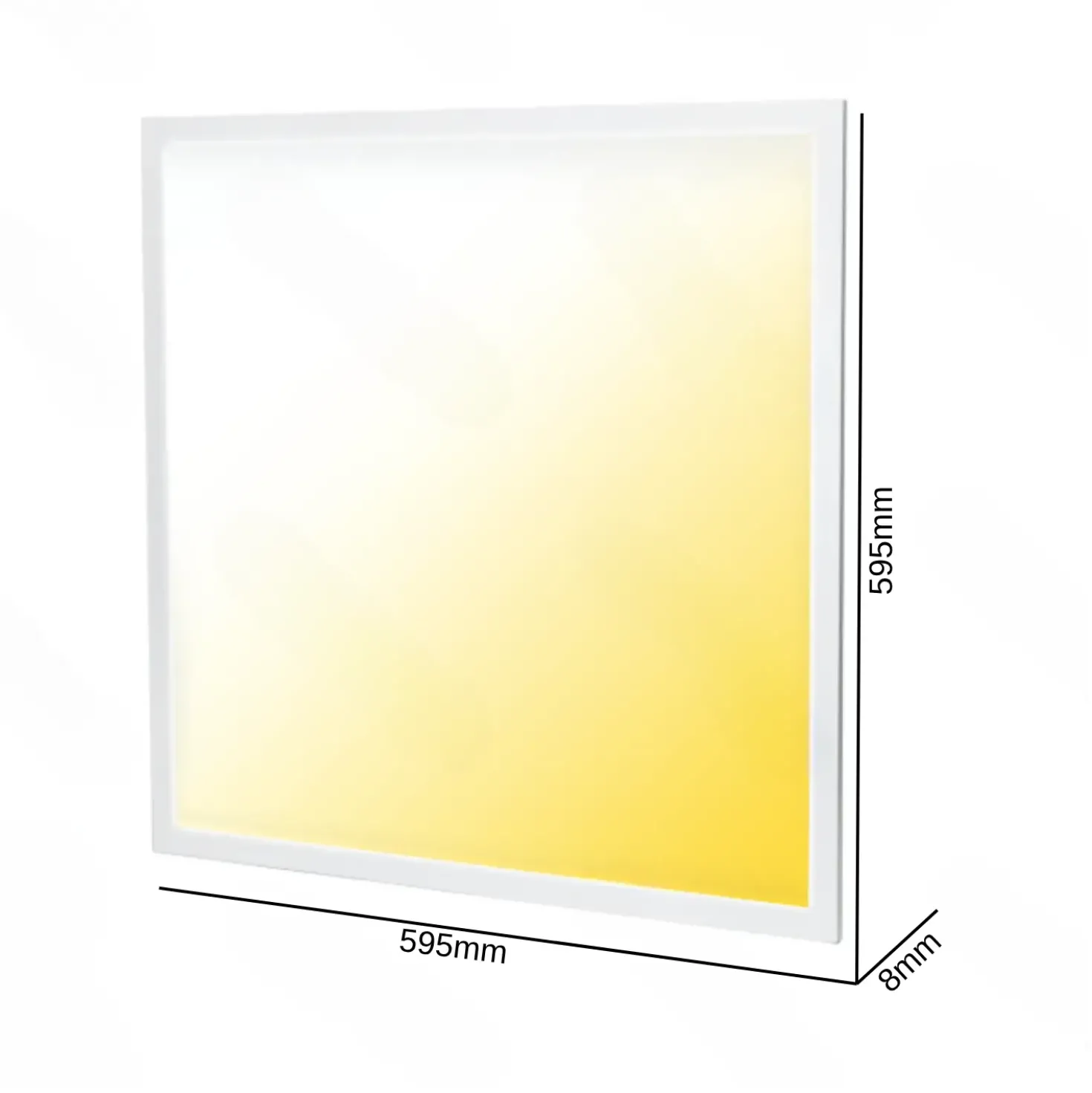 LED Panel 60x60 | 5-Pak | CCT | 3200lm | 32W | SMART | Zigbee | Hvid