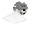 LED Panel 60x60 | 5-Pak | Dæmpbar | 3000K | 4000lm | Inkl. Remote og Påbygningsrammer | NIRA | Hvid