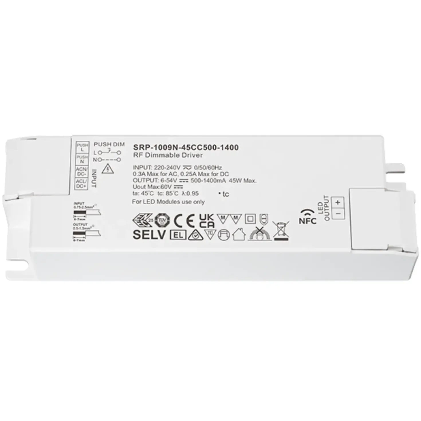 LED Panel 60x60 | 5-Pak | Dæmpbar | 3000K | 4000lm | 40W | Inkl. Remote | NIRA