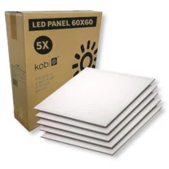 LED Panel 60x60 | 5-Pak | 3000K | 4320lm | 36W | NELIO G2 | Hvid