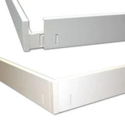 LED Panel 60x60 | 5-Pak | 3000K | 4320lm | 36W | NELIO G2 | Inkl. Påbygningsramme | Hvid