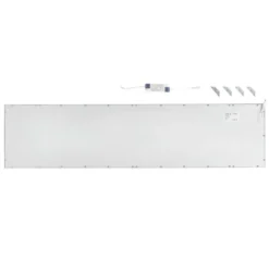LED Panel 30X120 | 5-Pak | 4000K | 4300lm | 40W | NELIO | Inkl. Påbygningsramme | Hvid