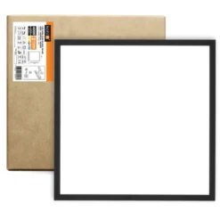 LED Panel 60x60 | 5-Pak | 4000K | 4000lm | 40W | NIRA | Inkl. Troldtektramme | Sort